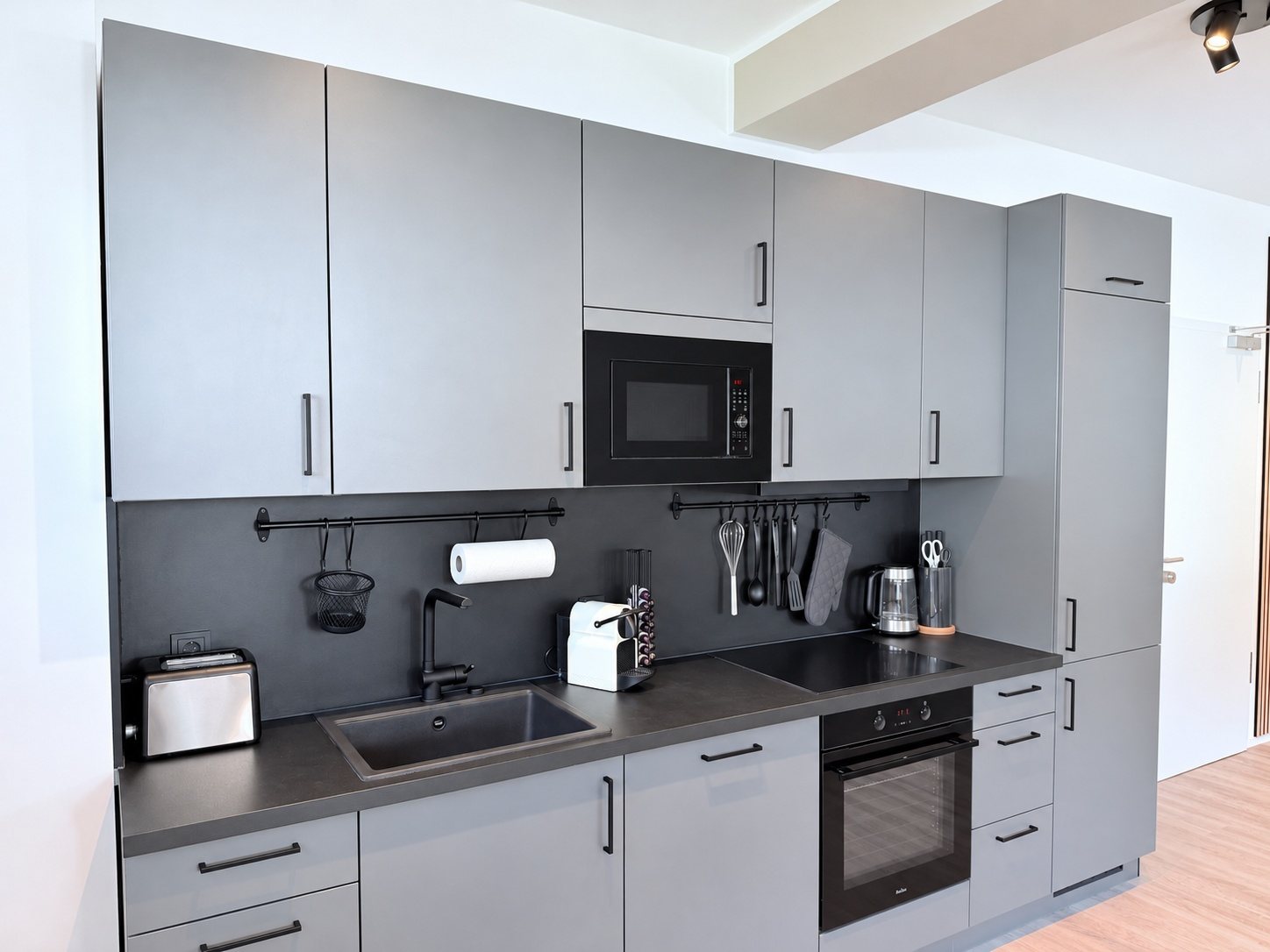 Apartmenthaus am Park · Ap. 1 – kitchen