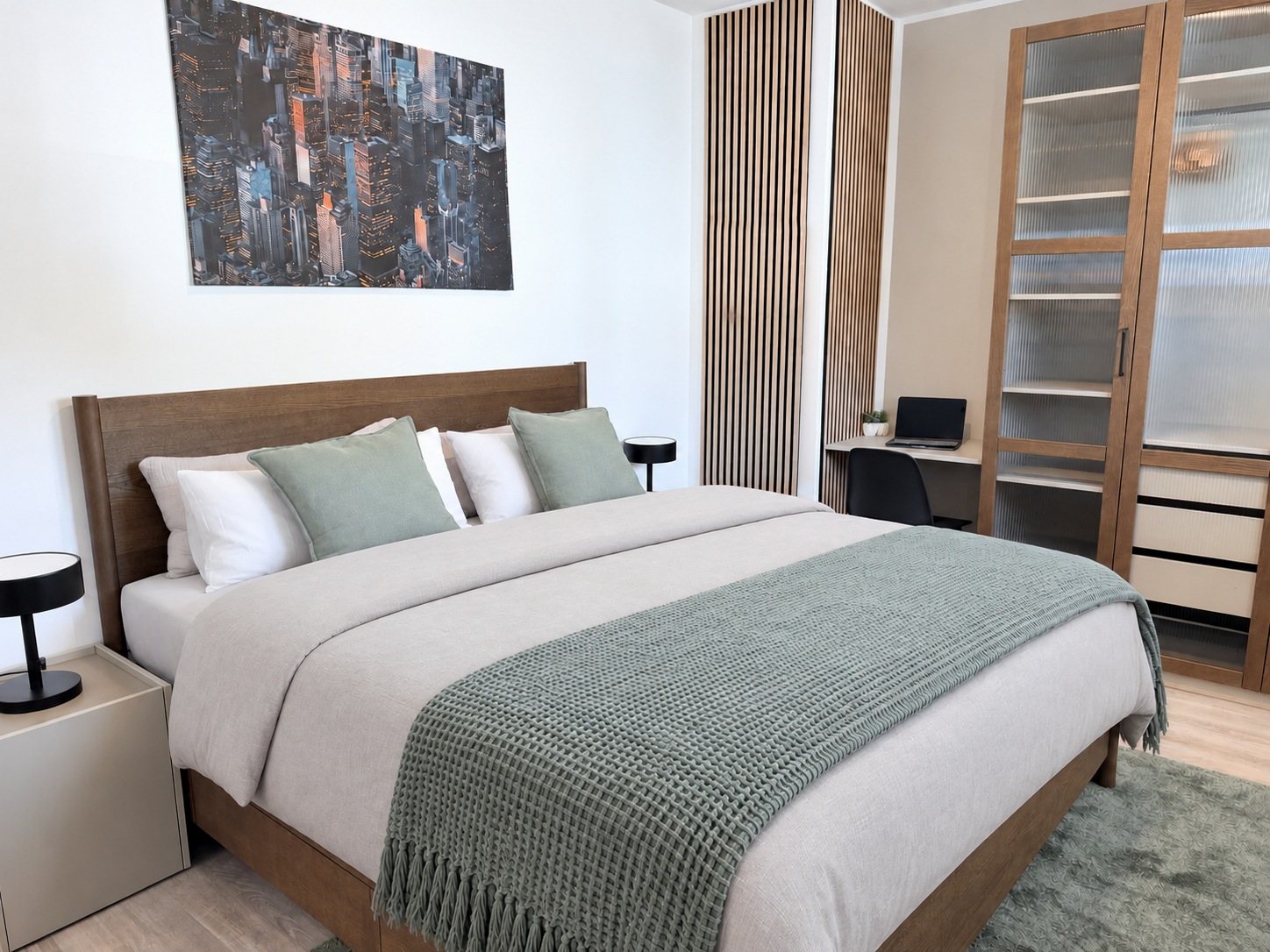 Apartmenthaus am Park · Ap. 1 – Bedroom
