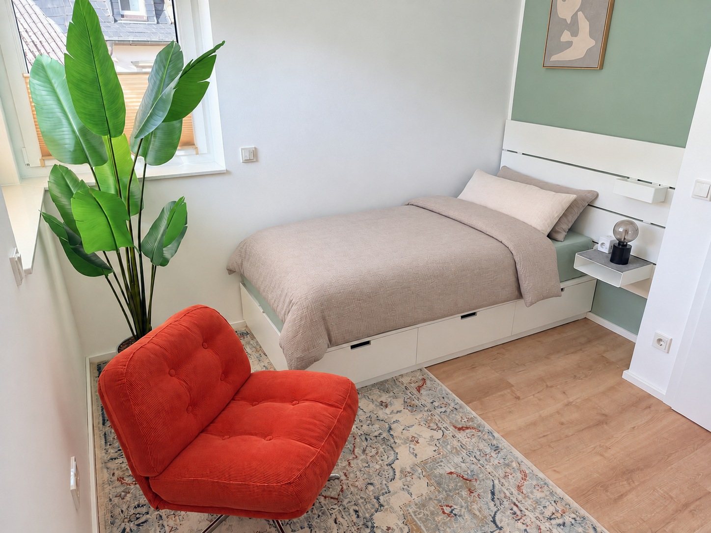 Apartmenthaus am Park · Ap. 5 – Einzelbett