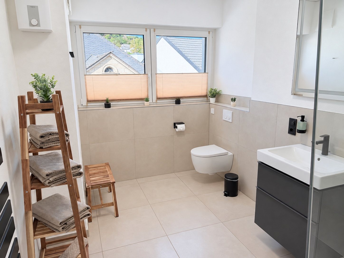 Apartmenthaus am Park · Ap. 5 – Salle de bain