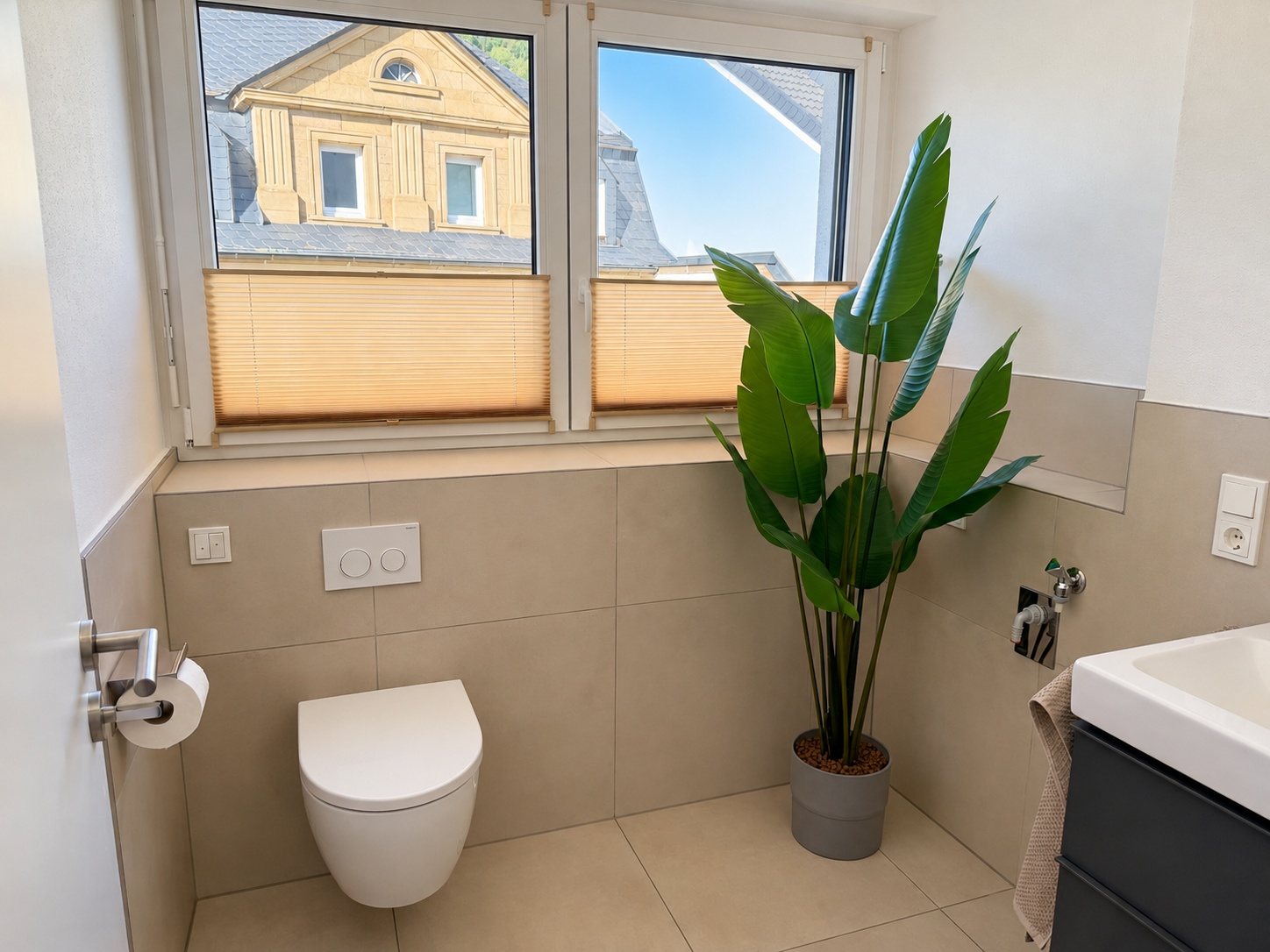 Apartment 5 Kordel – WC mit Fenster